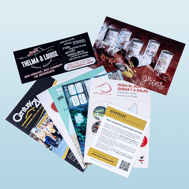 Banners and flyers printing preview